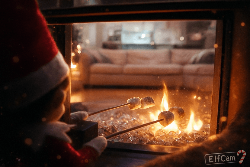 Day 2: Roasting marshmallows! 🔥