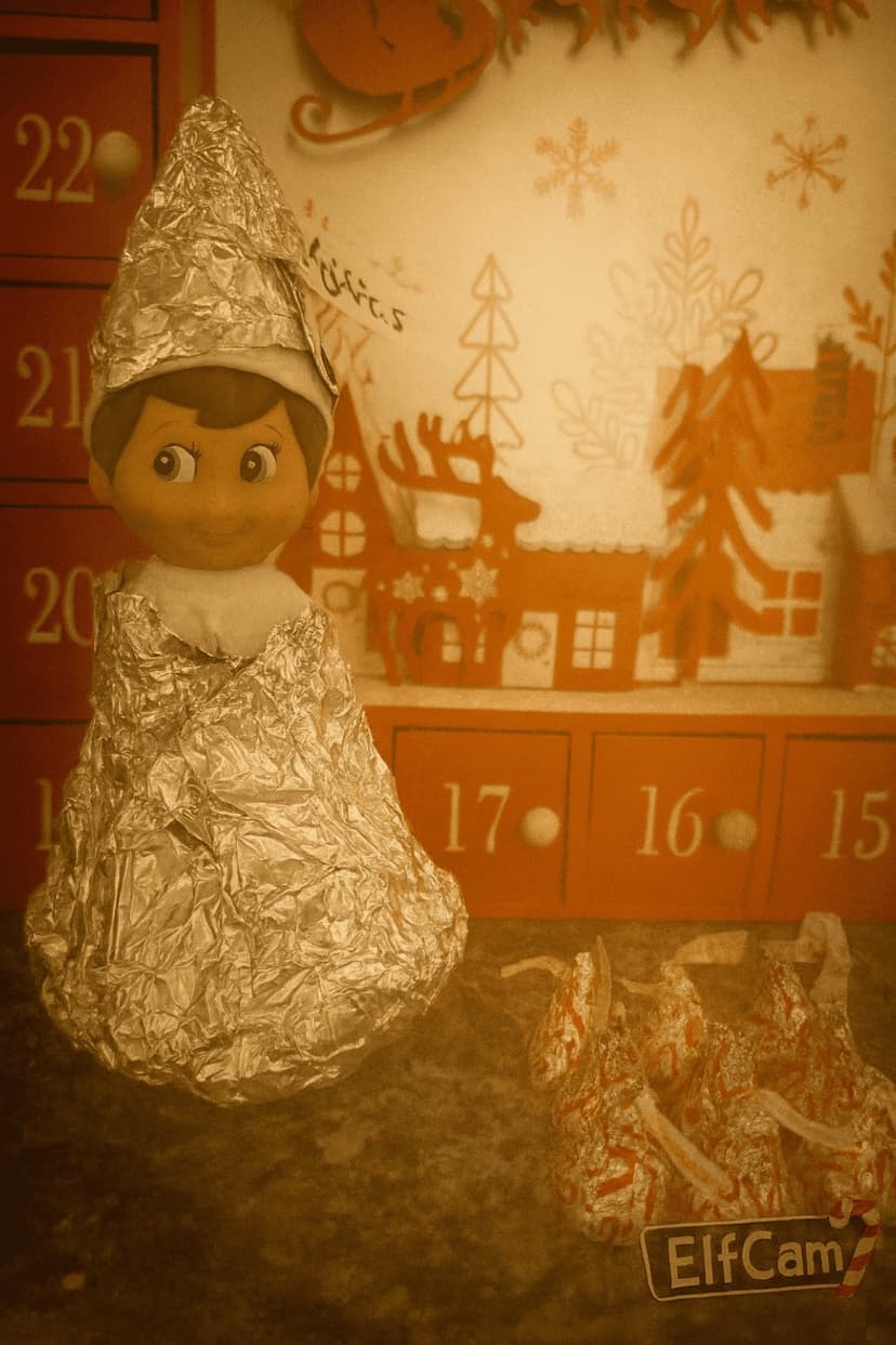 Day 9: I dressed up as a HERSHEY KISS! π